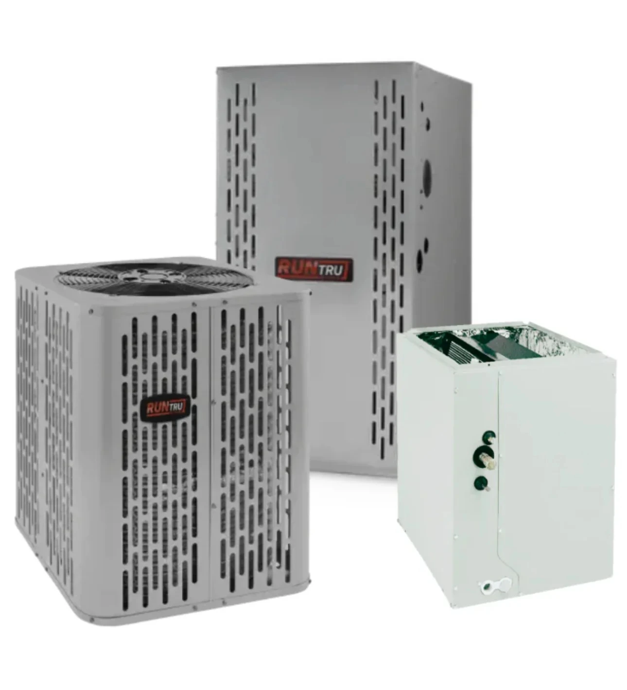 RunTru Split Gas Furnace and Air Conditioner