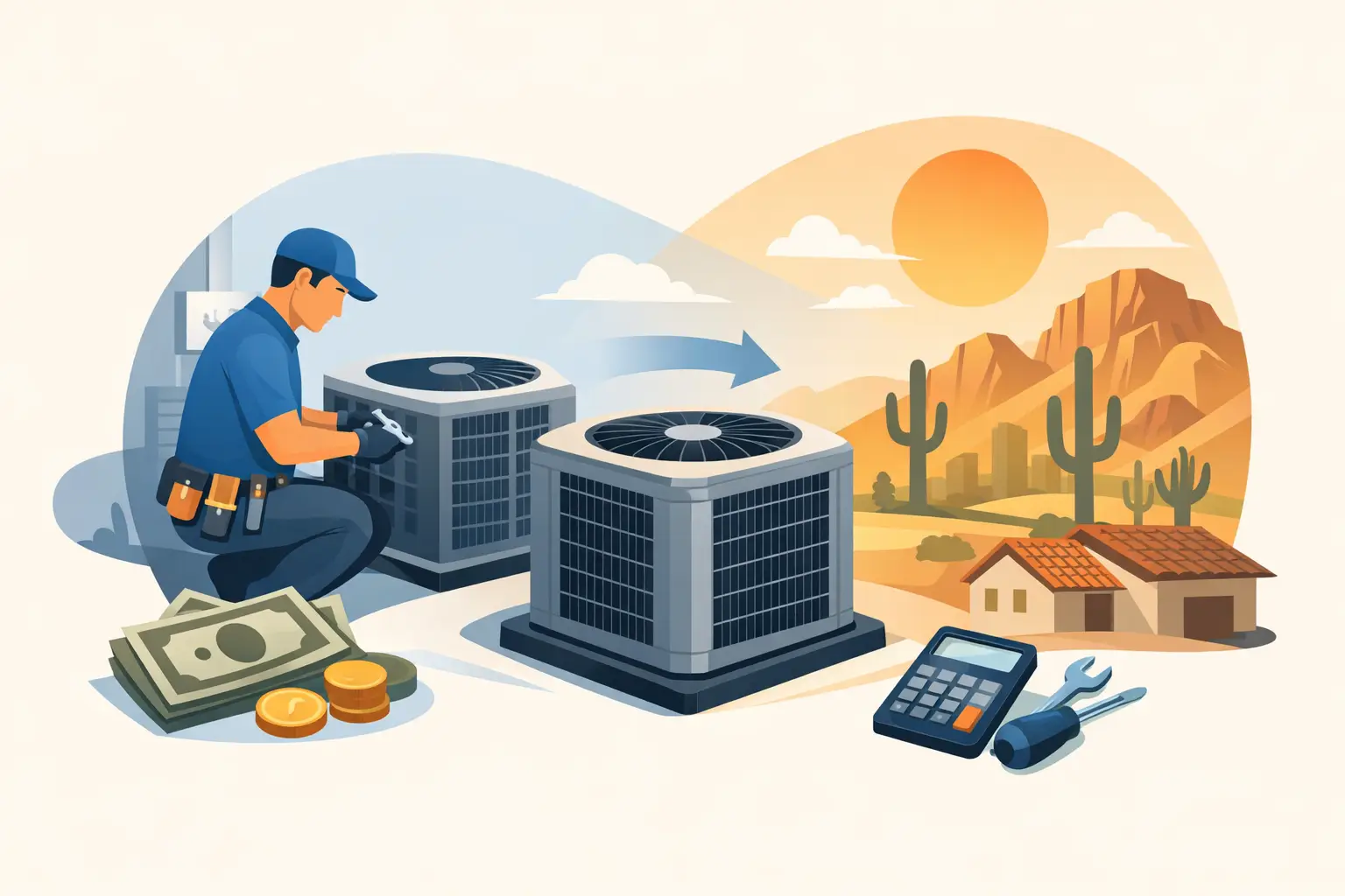 Average Cost to Replace AC Unit in Arizona