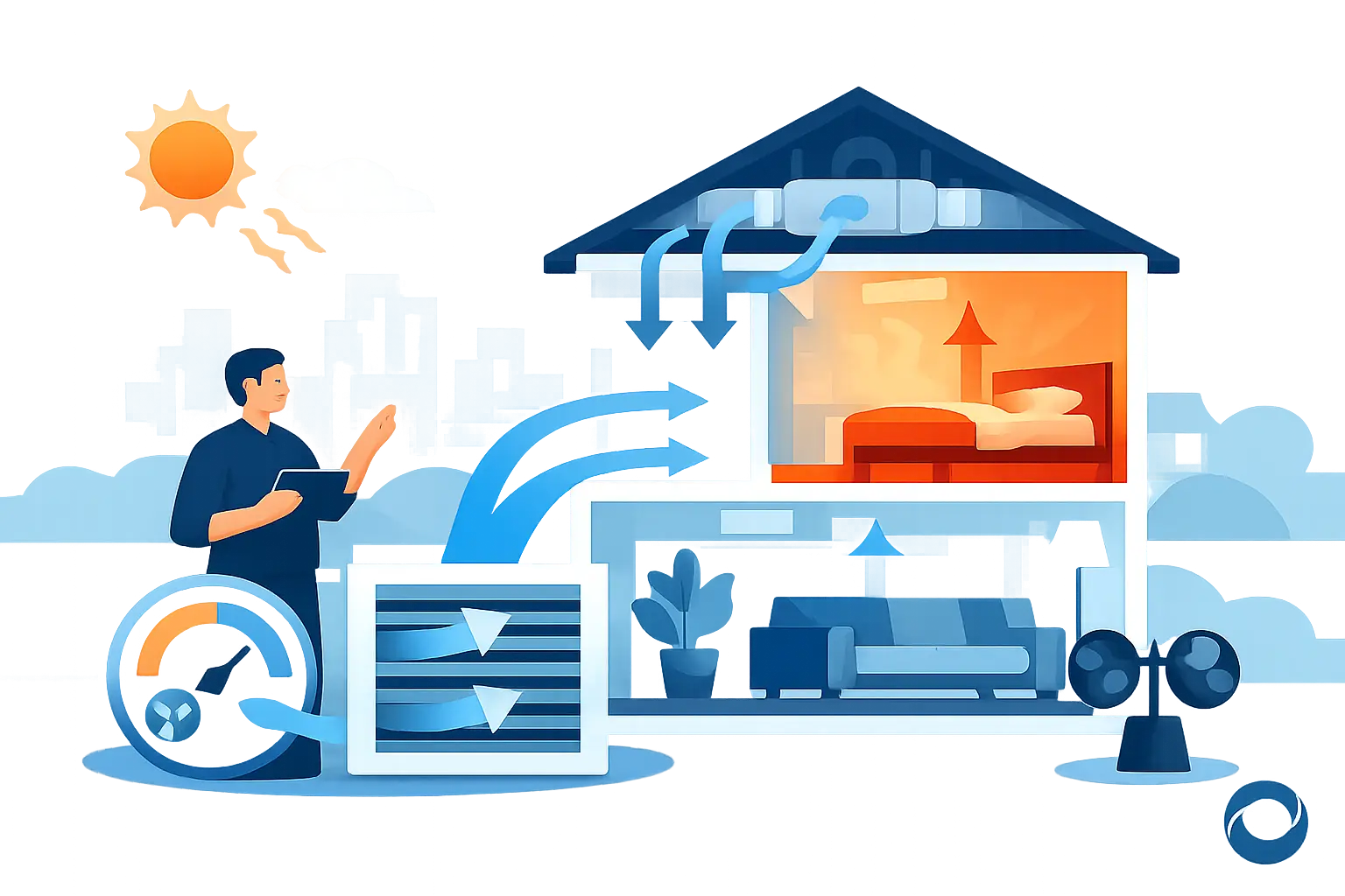 Air Balancing for Hot Rooms That Works
